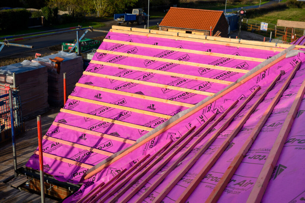 How easy to install are pitched roof underlays?