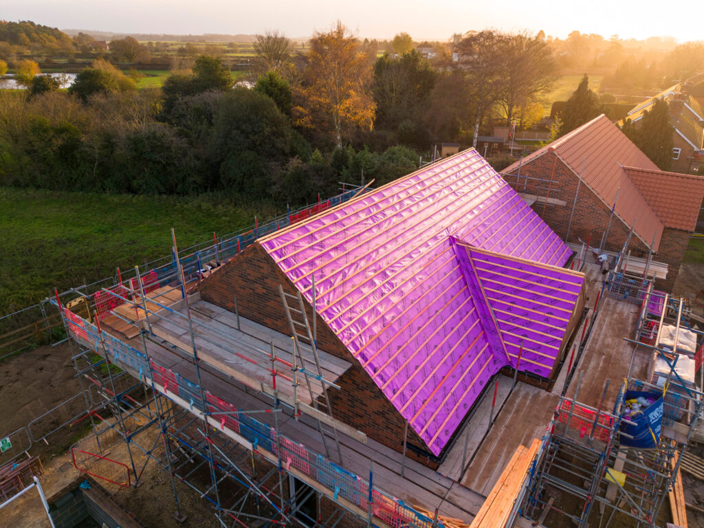 How easy to install are pitched roof underlays?