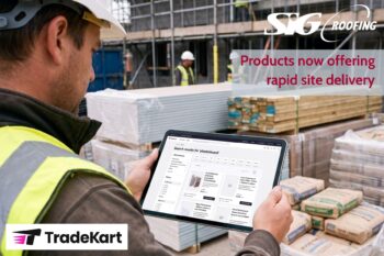 TradeKart and SIG Roofing offer rapid site delivery to roofers